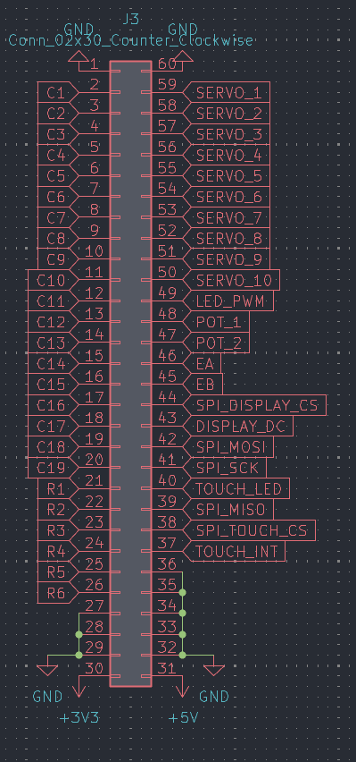 2x30 pin header