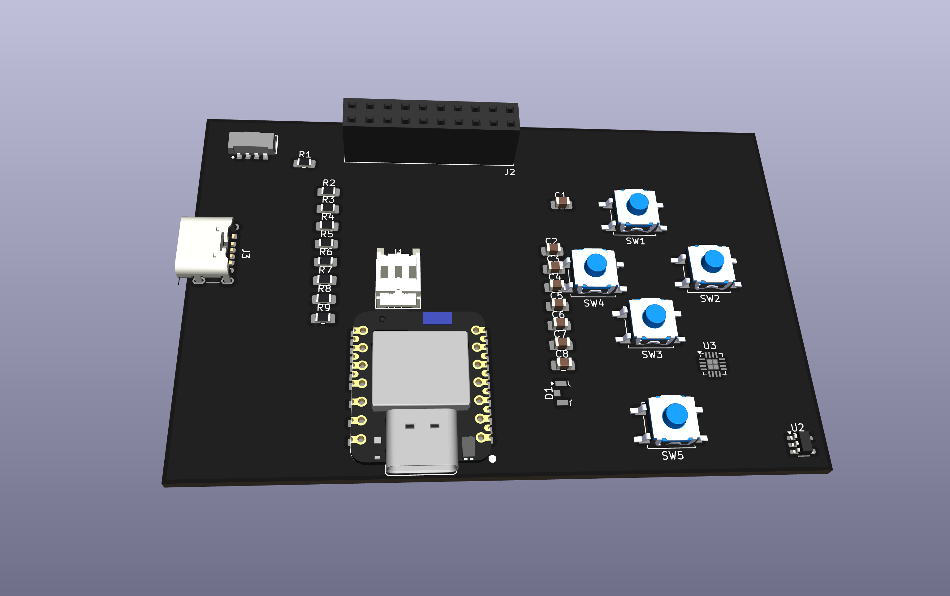 First PCB Draft