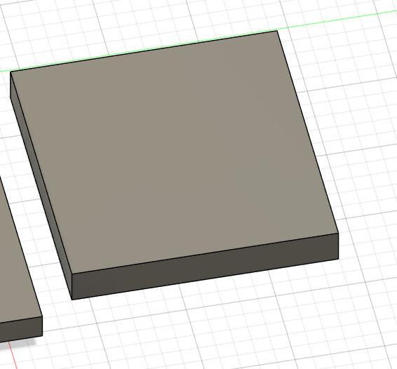 Picture of backplate. A big gray box