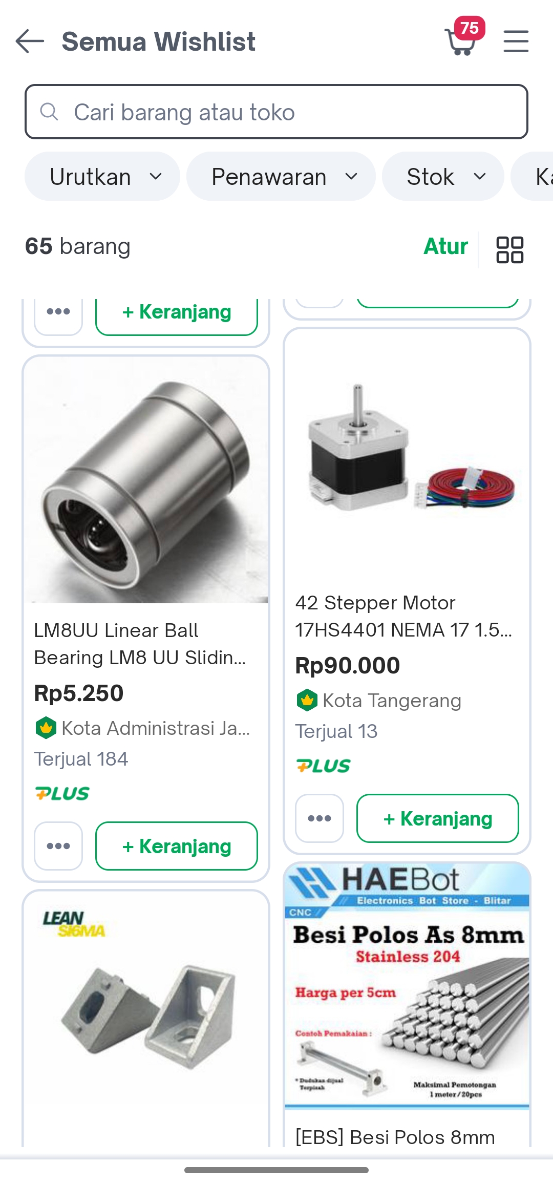 Part Selection