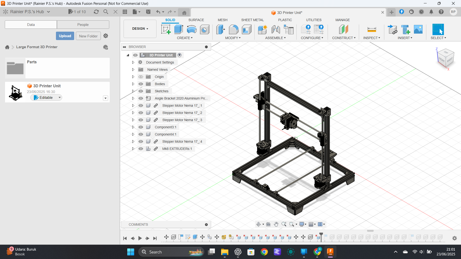 X-axis
