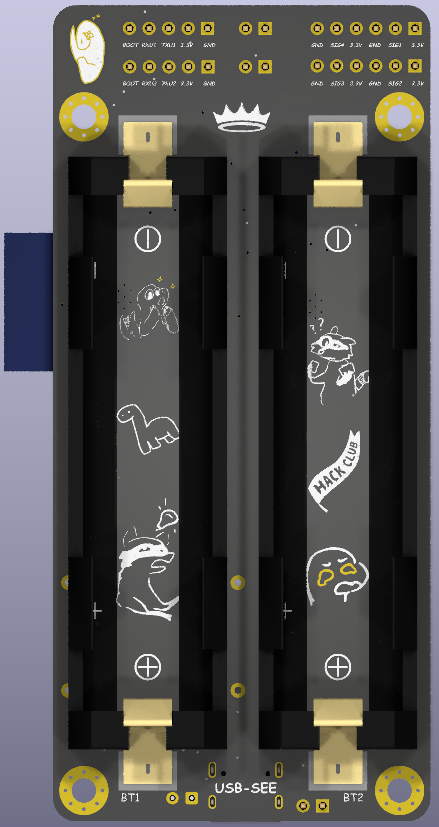 PCB Art Back