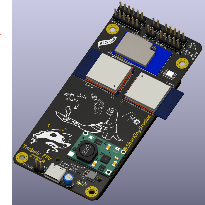 PCB Art Diagonal